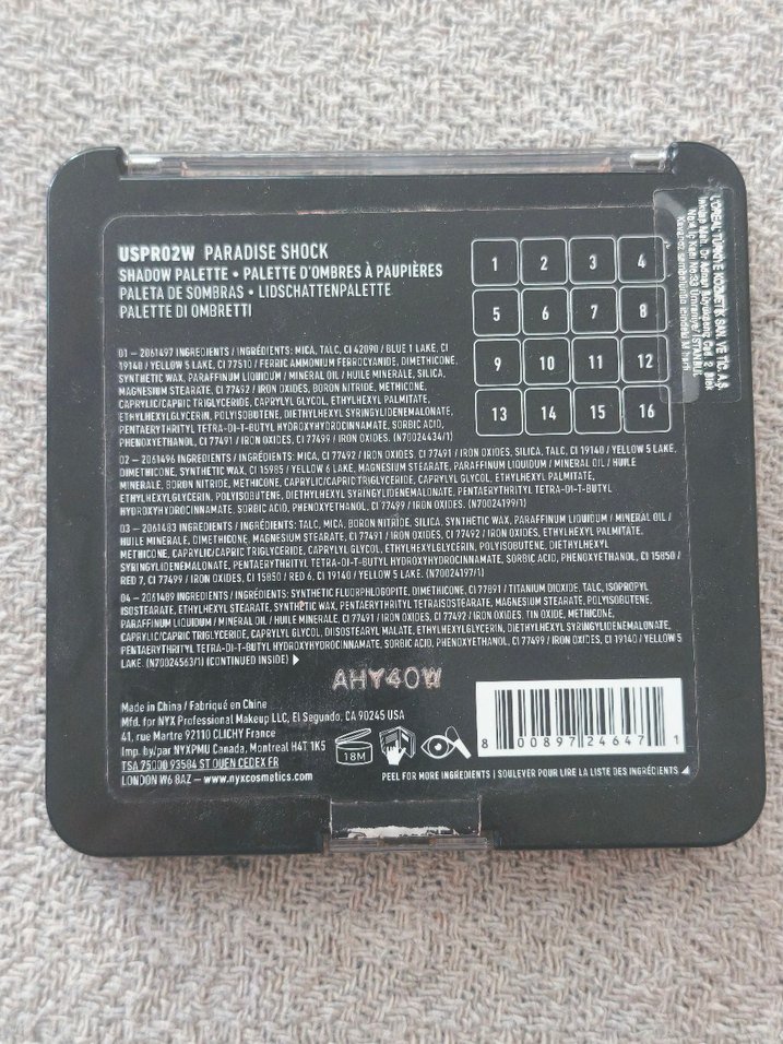 NYX Ultimate Paradise Shock Göz Farı Paleti - Görsel 5