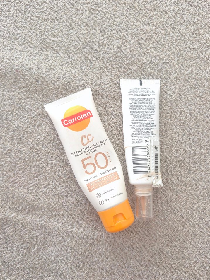Carroten CC Krem SPF 50 ve Max Factor Fondöten - Görsel 3