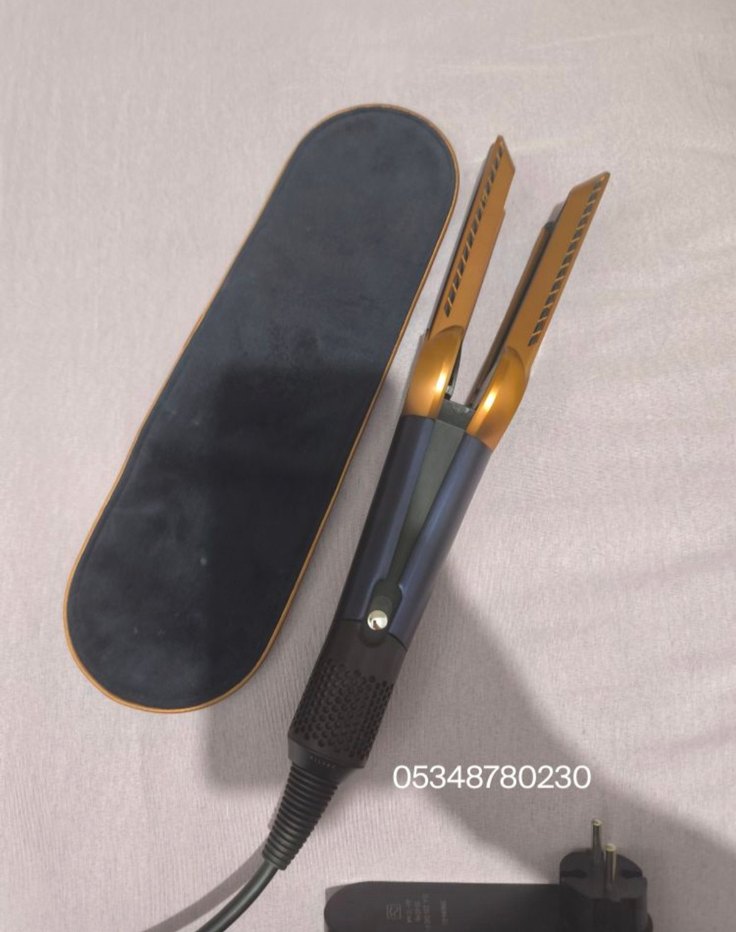 Altın Renkli Saç Düzleştirici - Görsel 2