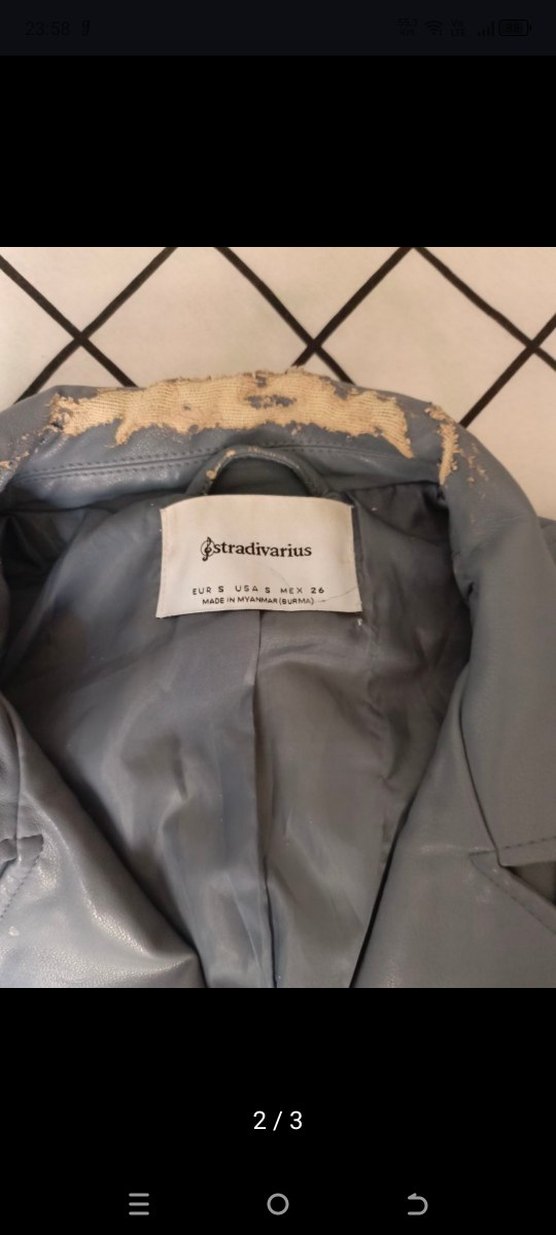 Deri Biker Ceket - Görsel 2