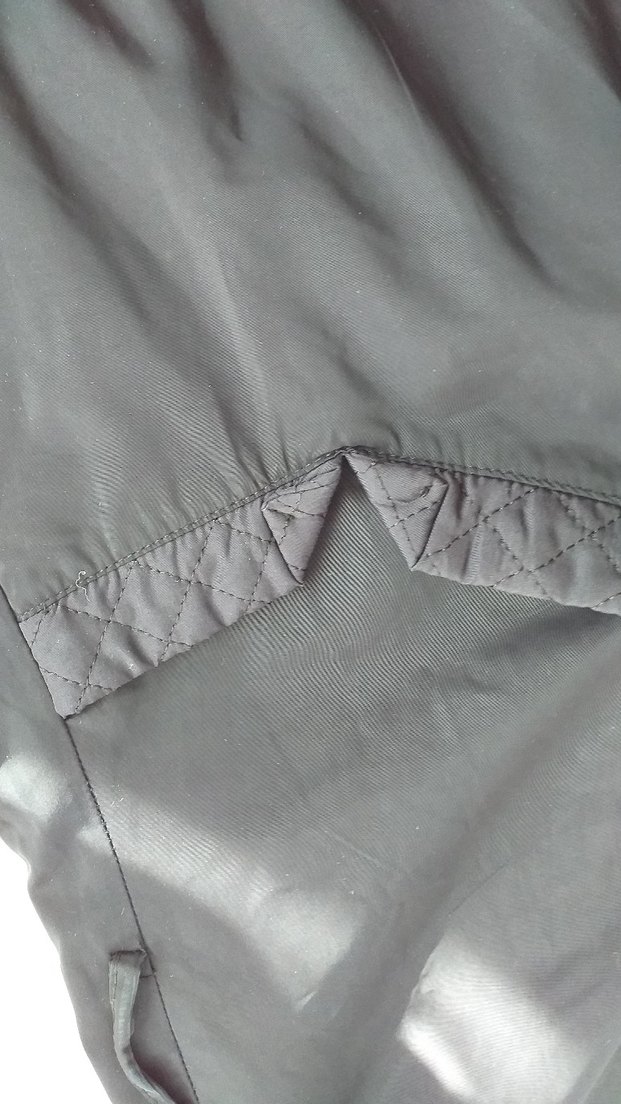 Kadın Lacivert Uzun Kemerli yagmurluk - Görsel 4