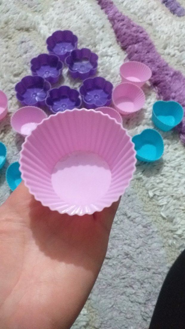 Renkli Silikon Kek Kalıpları Seti - Görsel 3