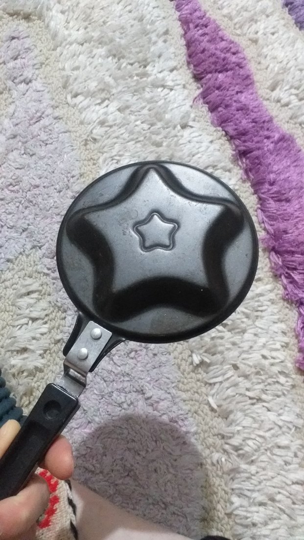 Kedi Şekilli Yumurta Kalıbı ve Yıldızlı Tava - Görsel 2