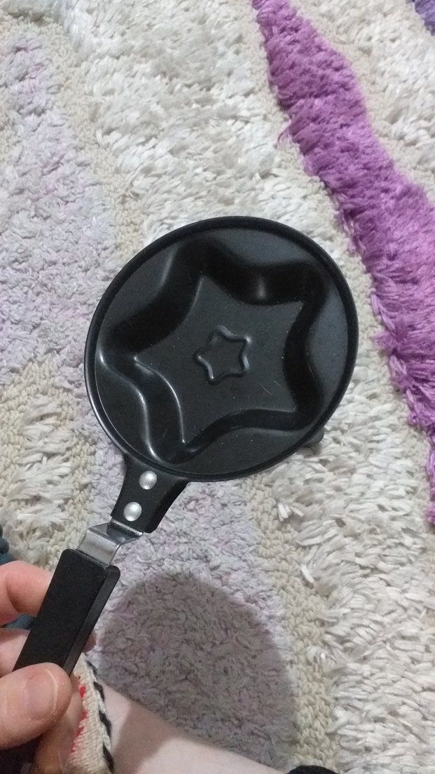 Kedi Şekilli Yumurta Kalıbı ve Yıldızlı Tava - Görsel 3