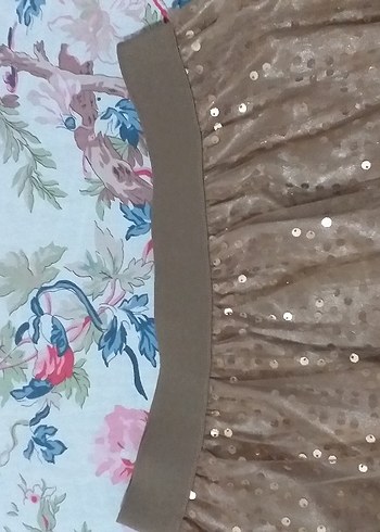 hic giyilmedi 3 katlı şık etek beli lastikli - Görsel 6