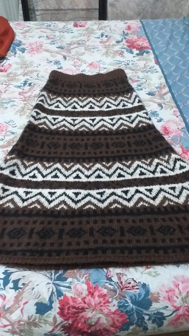 kışlık yün etek yeni - Görsel 2