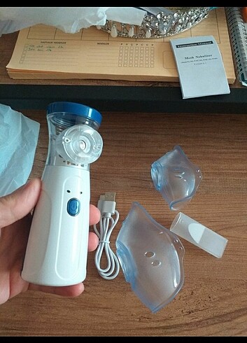 Yeni hiç kullanılmadı nebulizer