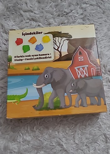 Diğer Safari Seti Oyun Hamuru - Burger King