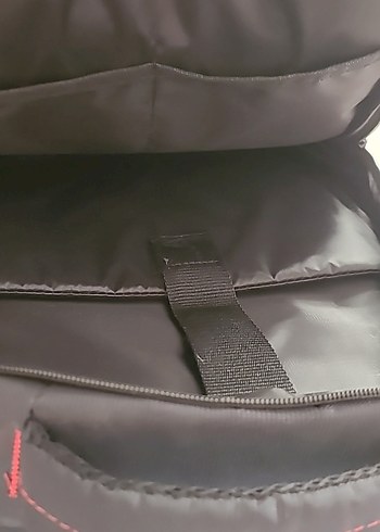  Beden Siyah Buckle Detaylı Erkek Sırt Çantası