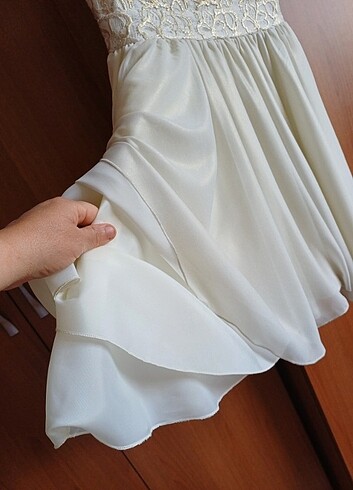 xs Beden beyaz Renk Gece ,düğün elbisesi 