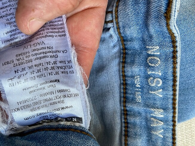 xs Beden Bayan jean pantolon