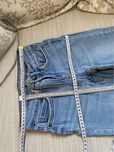 xs Beden mavi Renk Bayan jean pantolon