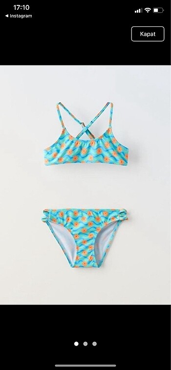 Zara çocuk bikini