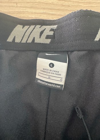 Nike Siyah içi polar yağmur geçirmez Erkek eşofman - Görsel 4