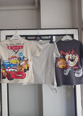 Zara zara 2-3yas erkek cocuk tshirtleri