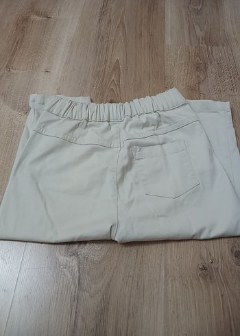18-24 Ay Beden Bej Erkek Çocuk Kemerli Pantolon