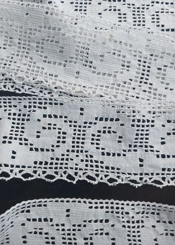 uzun serit dantrel ve iki adet havlu kenari - Görsel 8