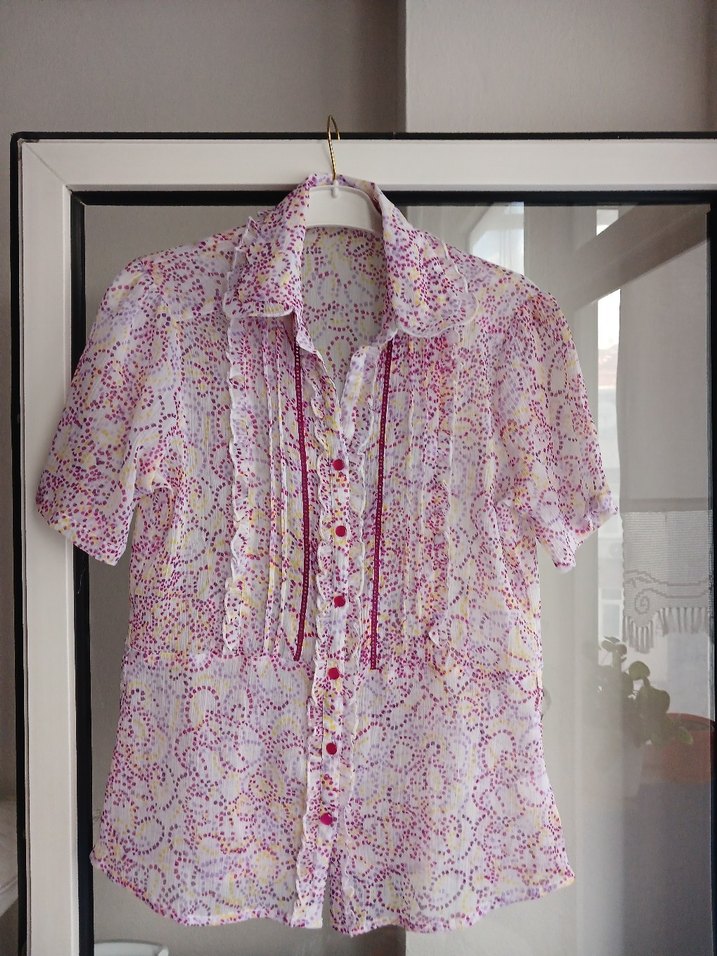 Renkli cok guzel  Gömlek - Görsel 4