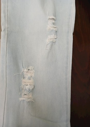 buz mavisi jean pantolon - Görsel 9