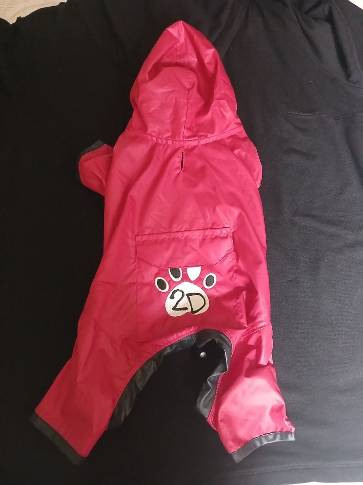 Renkli Baskılı Fermuarlı Köpek Kıyafeti - Görsel 2