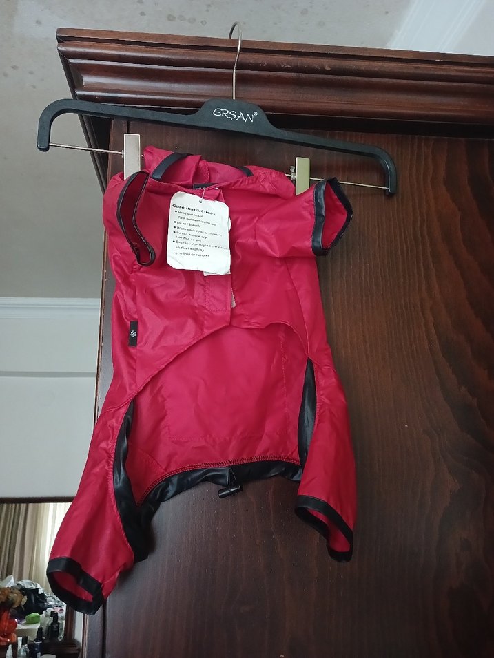 Renkli Baskılı Fermuarlı Köpek Kıyafeti - Görsel 4