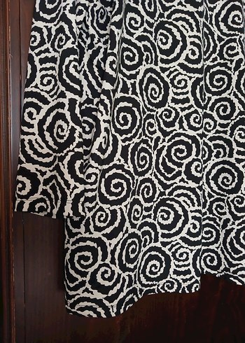 buyuk beden Desenli ceket - Görsel 8