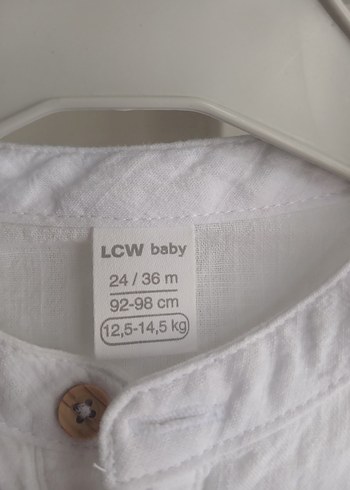 Erkek Çocuk Beyaz Kısa Kollu Gömlek - Görsel 6