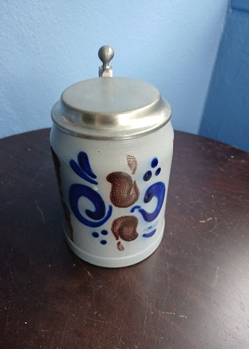 Kapaklı Seramik antika Kupa - Görsel 5