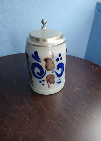 Kapaklı Seramik antika Kupa - Görsel 9