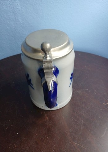 Kapaklı Seramik antika Kupa - Görsel 3