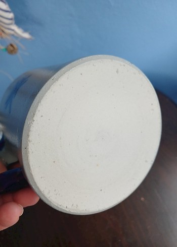 Kapaklı Seramik antika Kupa - Görsel 7