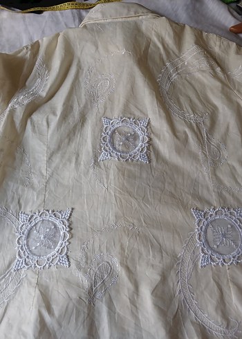 Nakışlı Bohem Gömlek - Görsel 4