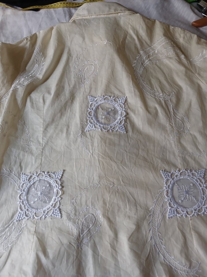 Nakışlı  Bohem Gömlek - Görsel 4