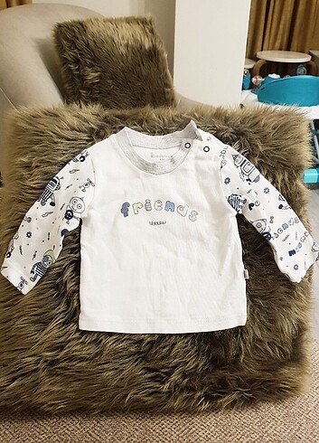 Diğer Bebek Tulum Takımı Salopet ve Sweatshirt