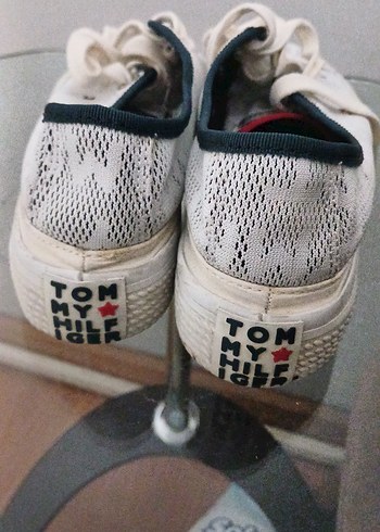 38 Beden beyaz Renk Tommy Hilfiger Kadın Spor Ayakkabı