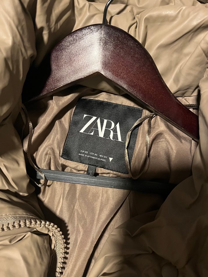 Düğmeli Kısa Kadın Kışlık Mont - Görsel 5