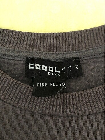 l Beden SWEATSHİRT GRİ PİNK FLOYD L BEDEN