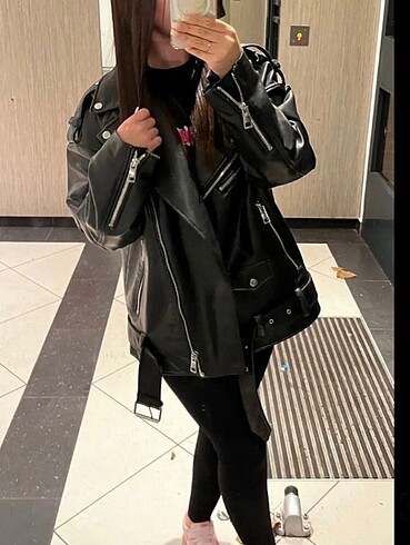 Zara ZARA DERİ CEKET