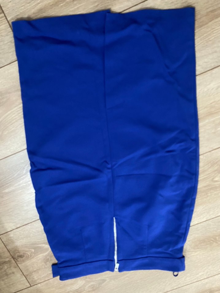 Mavi Kemerli Uzun Kalem Etek - Görsel 3