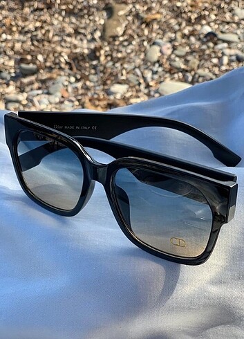 C Dior Siyah Çerçeve Unisex Güneş Gözlüğü 