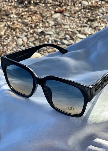  Beden C Dior Siyah Çerçeve Unisex Güneş Gözlüğü 