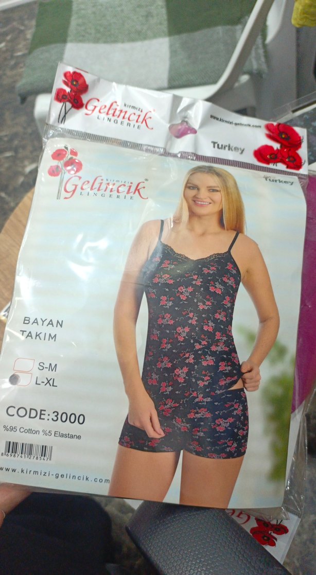 desenli baksırlı takım - Görsel 3