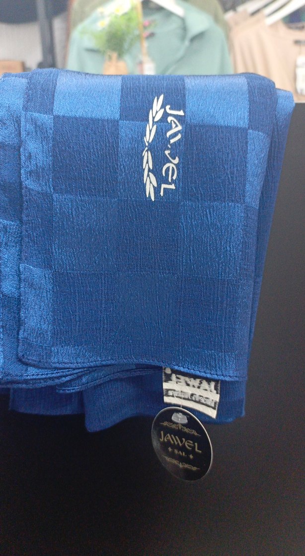 Mavi Kadın Basic Düz Desenli Şal - Görsel 3