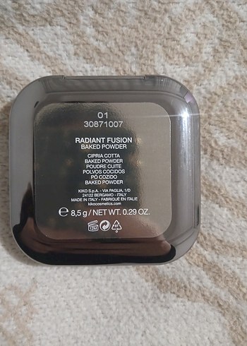 kiko radiant fusion baked powder 01 - Görsel 3