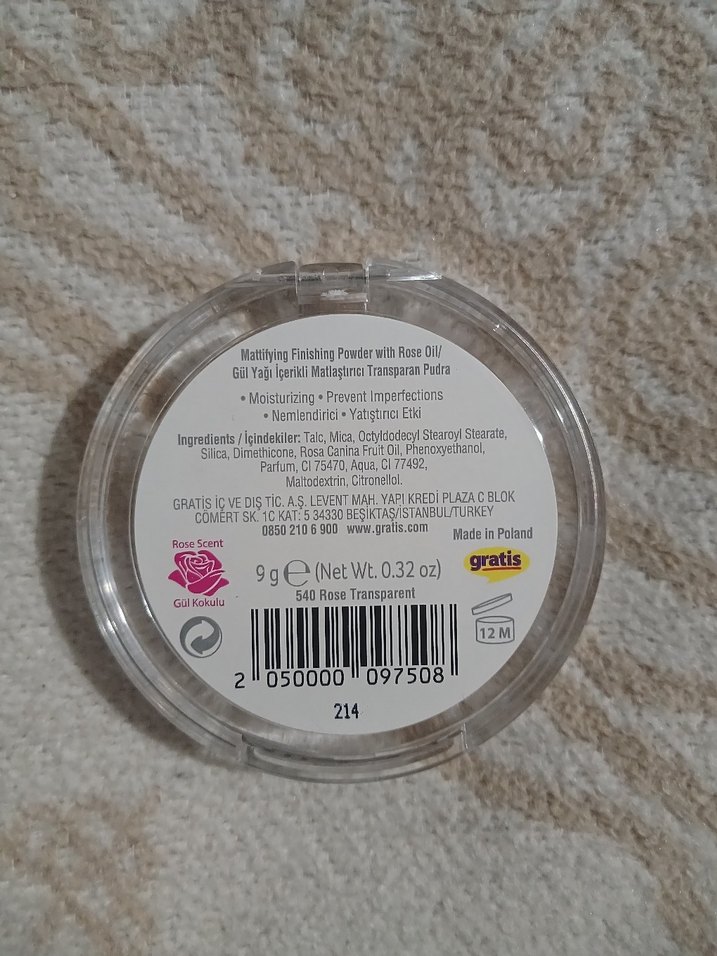 beaulis finish it pudra rose transparent - Görsel 2