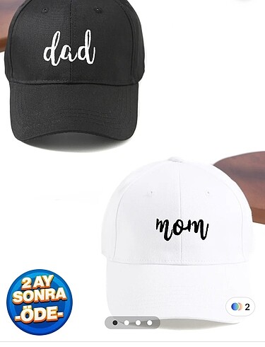 MOM DAD ŞAPKA
