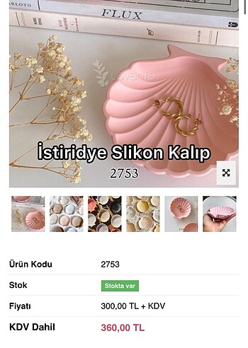 İstiridye Slikon Kalıp