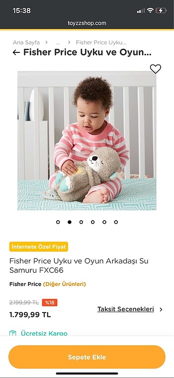 Fisher Price Uyku Arkadaşı
