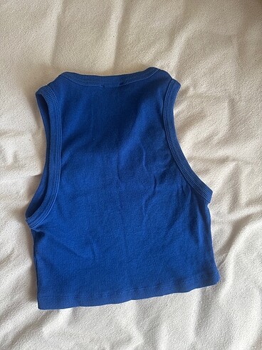 m Beden Lacivert crop