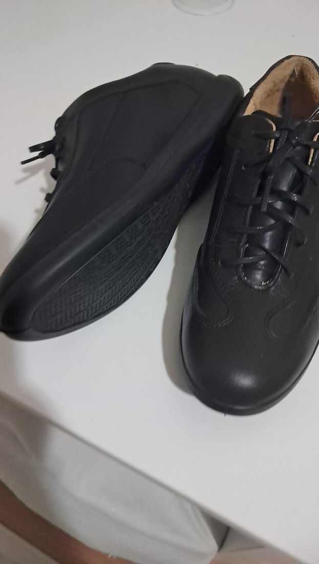 Erkek Çocuk Siyah Bağcıklı Özel Ayakkabı - Görsel 5